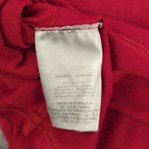 Atlanta Falcons Shirt Mens XL Red NFL Football Dri Fit Nike Tee Short Sleeve - Picture 7 of 8